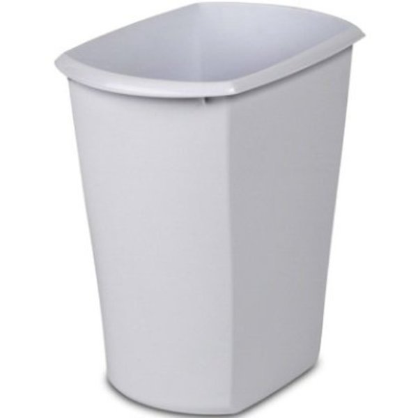 Sterilite Wastebasket Rect Wht 3 Gal 10518006